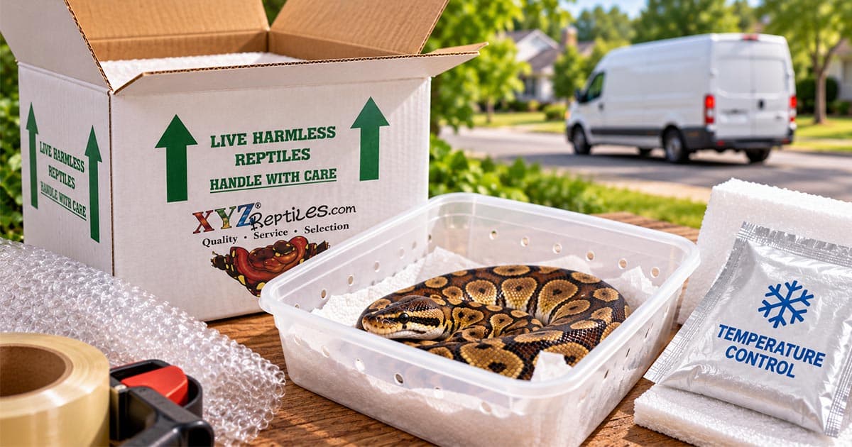 Ball Python Shipping Process: What to Expect in Transit